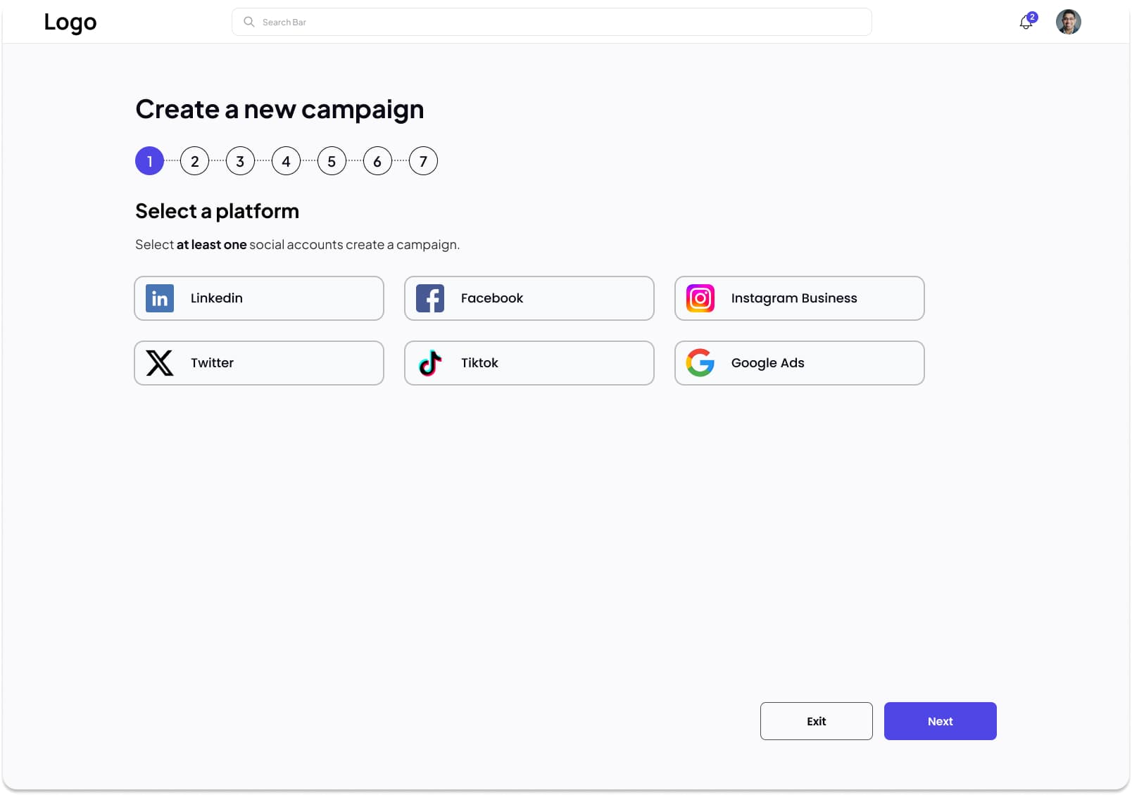 Campaign Creation Flow - AdCampAI platform design